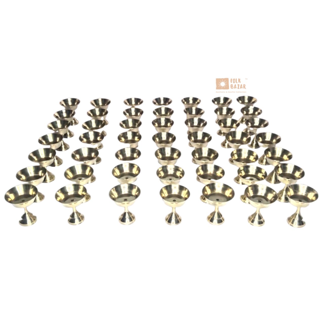 Brass Butter Lamp (Set of 108)